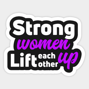 Strong Women Sticker